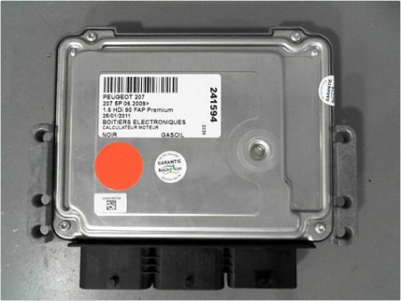 CALCULATEUR MOTEUR PEUGEOT 207 2009-