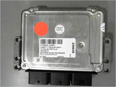 CALCULATEUR MOTEUR CITROEN JUMPY II TOLE 2007-