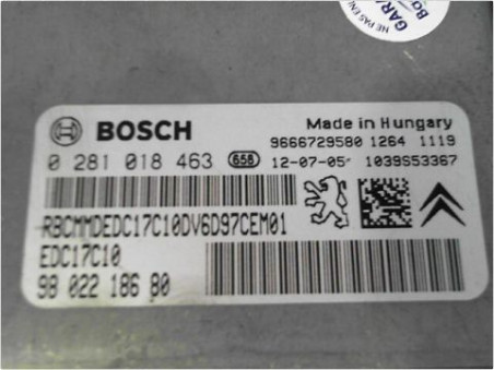 CALCULATEUR MOTEUR CITROEN C4 II 10-15