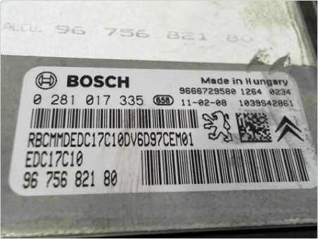 CALCULATEUR MOTEUR CITROEN C4 II 10-15