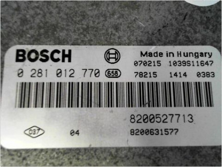 CALCULATEUR MOTEUR RENAULT LAGUNA II PH2 2005-2007