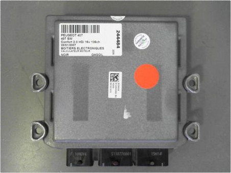 CALCULATEUR MOTEUR PEUGEOT 407 SW