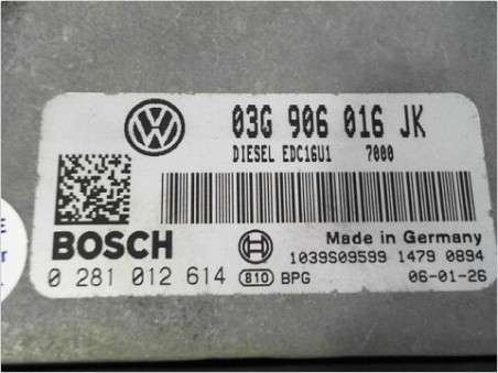 CALCULATEUR MOTEUR VOLKSWAGEN JETTA 05-10
