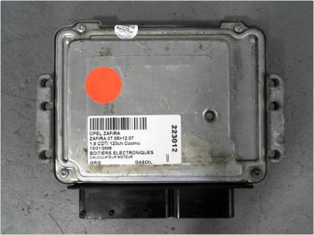 CALCULATEUR MOTEUR OPEL ZAFIRA 05-07