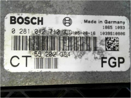 CALCULATEUR MOTEUR OPEL ZAFIRA 05-07