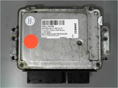 CALCULATEUR MOTEUR OPEL ZAFIRA (B) 08-14
