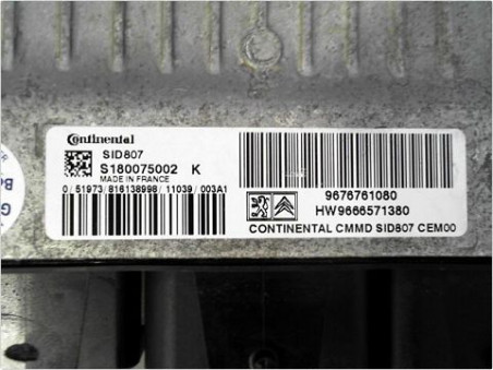 CALCULATEUR MOTEUR CITROEN GRAND C4 PICASSO 06-13