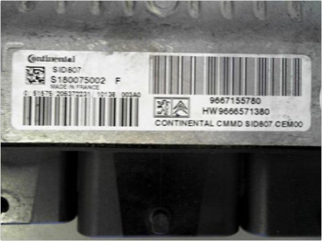 CALCULATEUR MOTEUR PEUGEOT 207 2009-