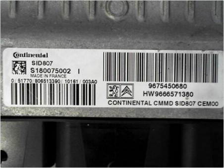 CALCULATEUR MOTEUR PEUGEOT 5008 2009-2013
