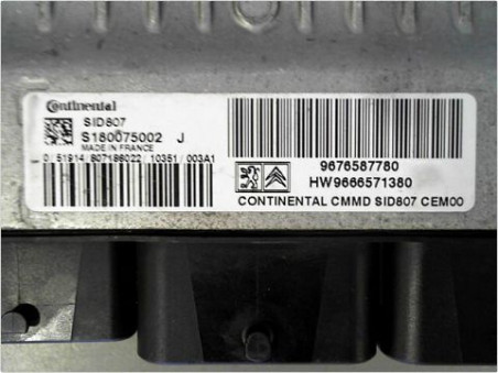 CALCULATEUR MOTEUR CITROEN C4 PICASSO 07-13