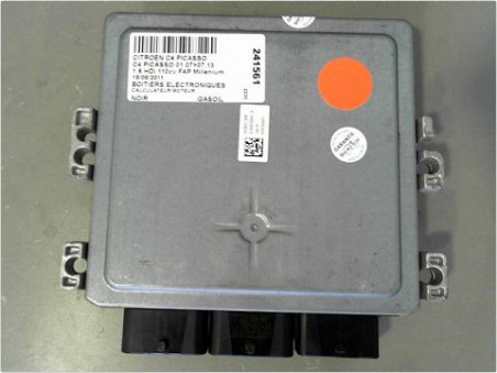 CALCULATEUR MOTEUR CITROEN C4 PICASSO 07-13