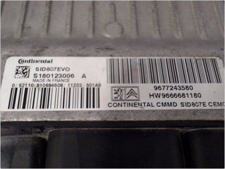 CALCULATEUR MOTEUR PEUGEOT 5008 2009-2013