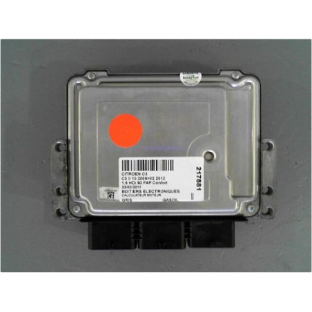 CALCULATEUR MOTEUR CITROEN C3 II 2009-2012