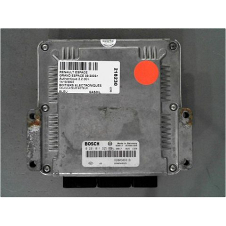 CALCULATEUR MOTEUR RENAULT GRAND ESPACE 2002-