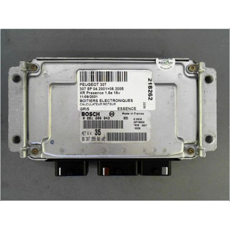 CALCULATEUR MOTEUR PEUGEOT 307 2001-2005