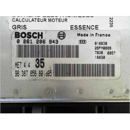 CALCULATEUR MOTEUR PEUGEOT 307 2001-2005