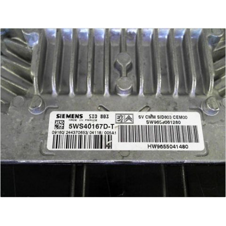 CALCULATEUR MOTEUR PEUGEOT 407 2004-2008