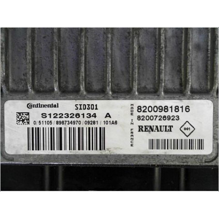 CALCULATEUR MOTEUR RENAULT LAGUNA III ESTATE 07-10