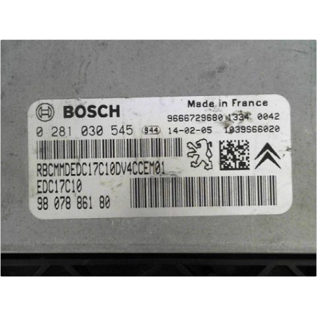 CALCULATEUR MOTEUR CITROEN C3 II PH2 2013-2016