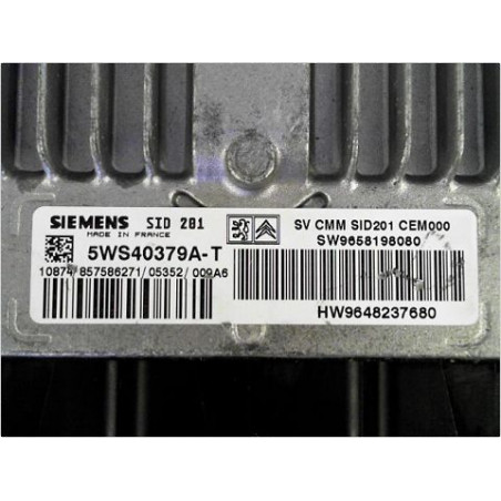 CALCULATEUR MOTEUR PEUGEOT 407 COUPE 05-11