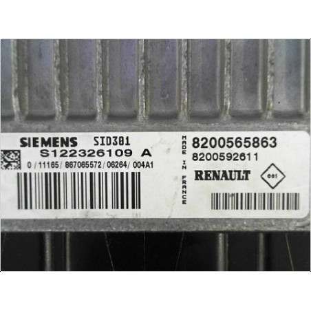 CALCULATEUR MOTEUR RENAULT SCENIC II PH1 02-06