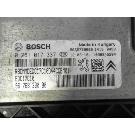 CALCULATEUR MOTEUR CITROEN C3 II 09-13