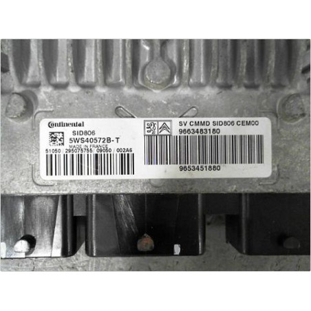 CALCULATEUR MOTEUR CITROEN C3 PH2 2005-2010