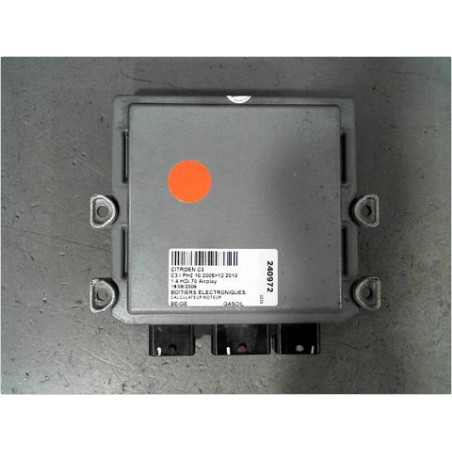 CALCULATEUR MOTEUR CITROEN C3 PH2 2005-2010