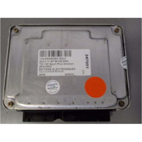 CALCULATEUR MOTEUR VOLKSWAGEN GOLF IV 98-2004