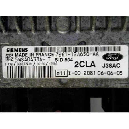 CALCULATEUR MOTEUR FORD FIESTA 05-08