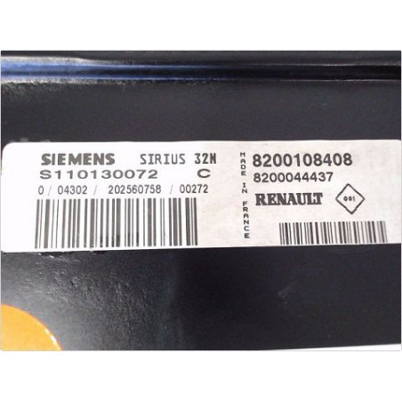 CALCULATEUR MOTEUR RENAULT MEGANE I PH2 99-02