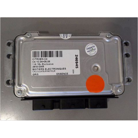 CALCULATEUR MOTEUR CITROEN C4 04-08