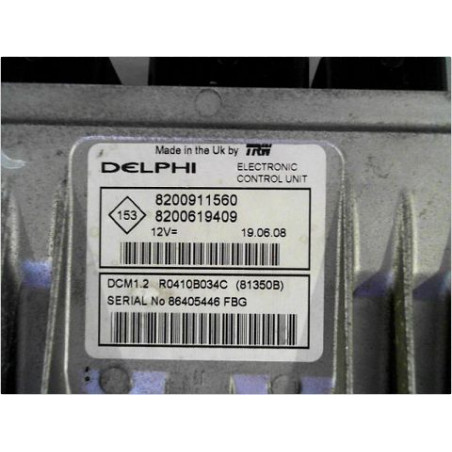 CALCULATEUR MOTEUR RENAULT CLIO III PH.1 07-09
