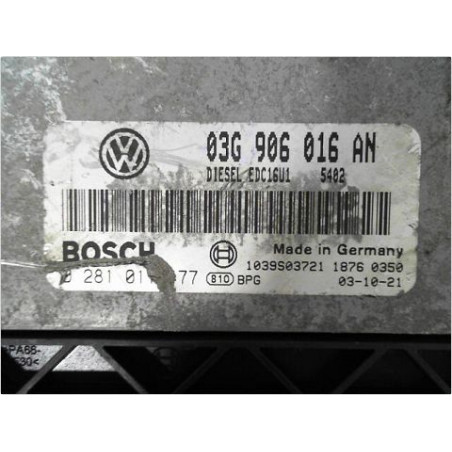 CALCULATEUR MOTEUR VOLKSWAGEN GOLF V 2003-2009
