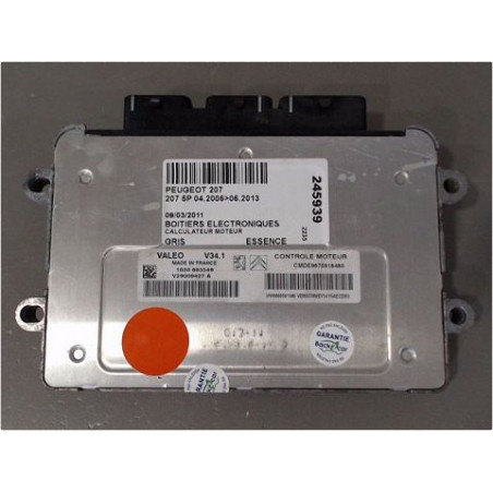 CALCULATEUR MOTEUR PEUGEOT 207 2006-2013