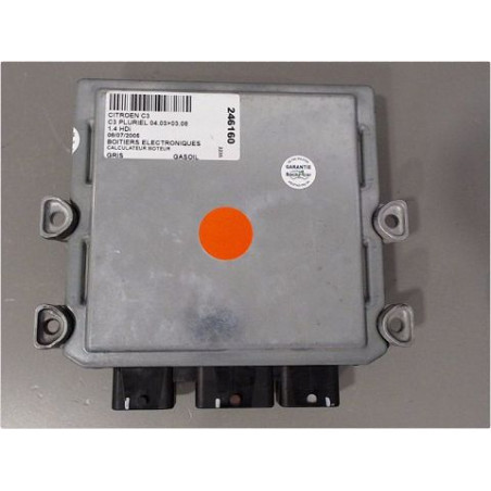 CALCULATEUR MOTEUR CITROEN C3 PLURIEL 03-08
