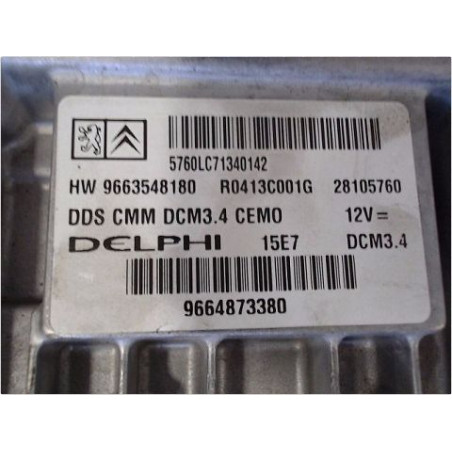 CALCULATEUR MOTEUR PEUGEOT 407 SW