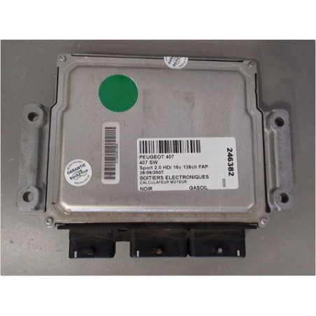 CALCULATEUR MOTEUR PEUGEOT 407 SW