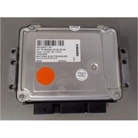 CALCULATEUR MOTEUR PEUGEOT 307 BREAK 02-05