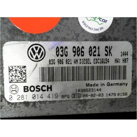 CALCULATEUR MOTEUR SEAT ALTEA 2004-2009
