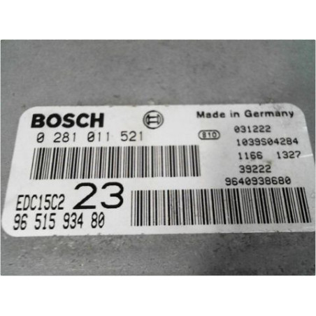 CALCULATEUR MOTEUR CITROEN XSARA PICASSO 99-10