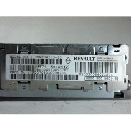 AUTORADIO RENAULT SCENIC II PH1 02-06