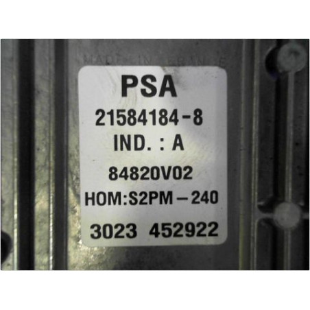 CALCULATEUR MOTEUR CITROEN C5 2001-2004