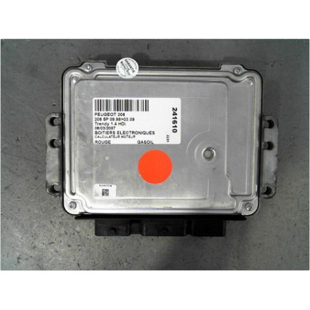 CALCULATEUR MOTEUR PEUGEOT 206 98-09