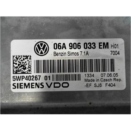CALCULATEUR MOTEUR VOLKSWAGEN GOLF V 2003-2009