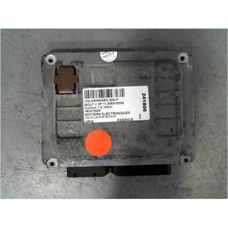CALCULATEUR MOTEUR VOLKSWAGEN GOLF V 2003-2009