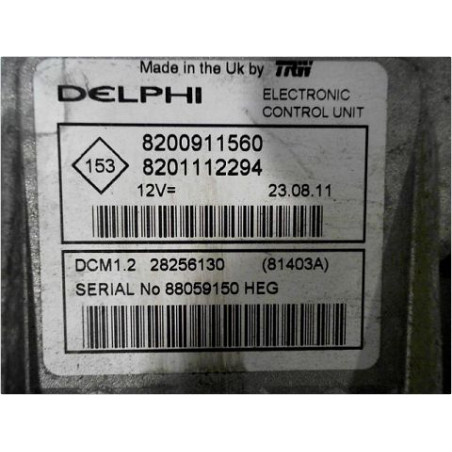 CALCULATEUR MOTEUR RENAULT KANGOO II EXPRESS 08-13