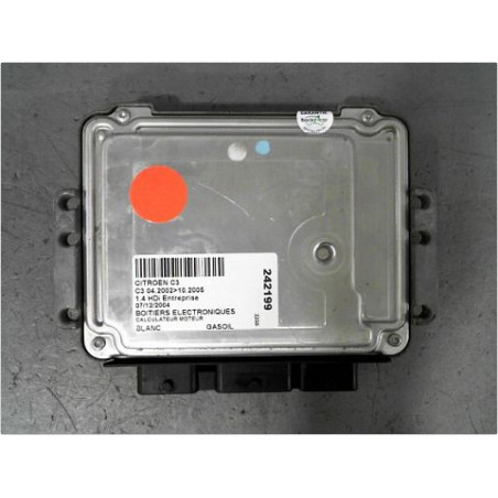 CALCULATEUR MOTEUR CITROEN C3 2002-2005