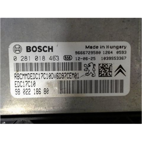 CALCULATEUR MOTEUR CITROEN C4 II 10-15
