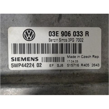 CALCULATEUR MOTEUR VOLKSWAGEN POLO IV PH2 05-09